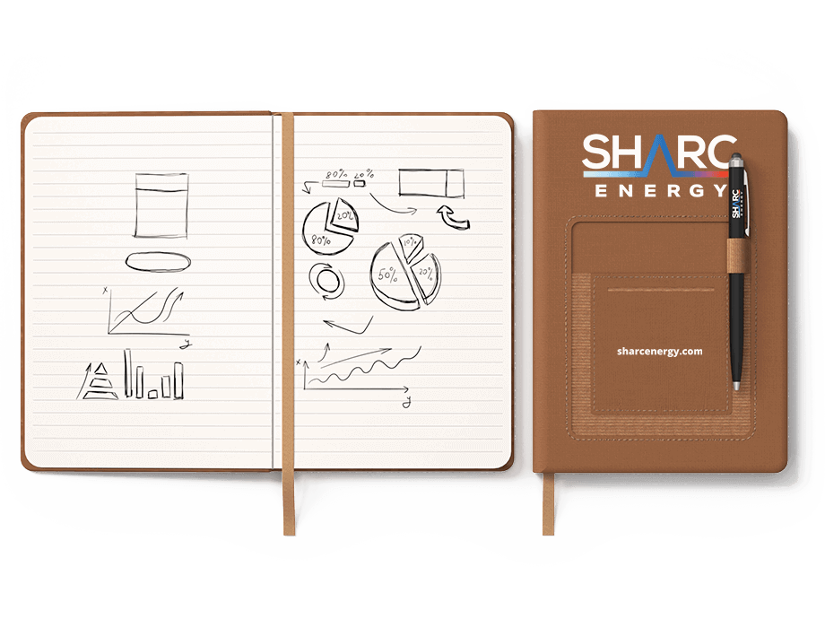 Custom Notebooks with Logo, Folio