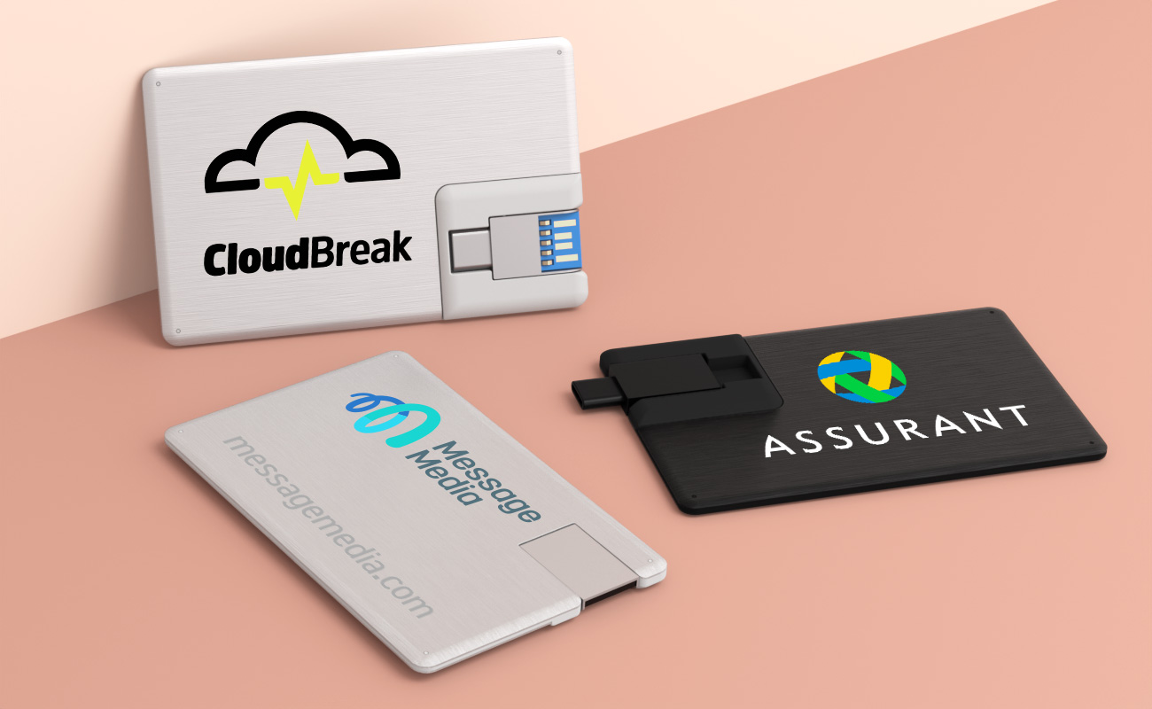 Alloy Duo - USB Credit Card gallery thumbnail