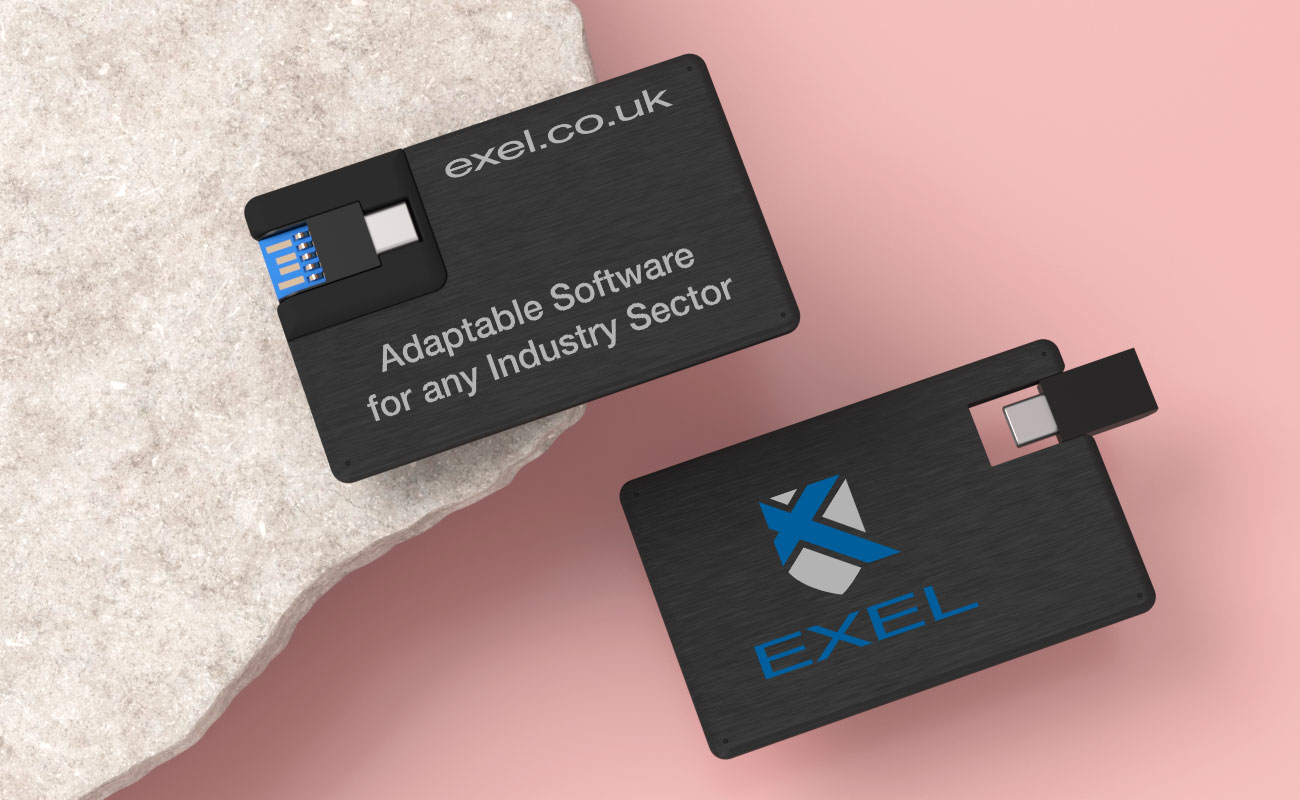 Alloy Duo - Credit Card USB Drive gallery thumbnail