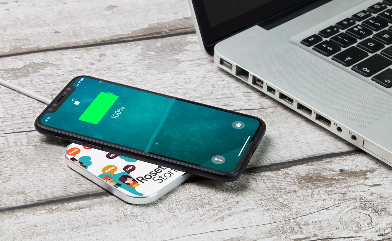 Edge - Custom Qi Wireless Charger with Logo gallery thumbnail