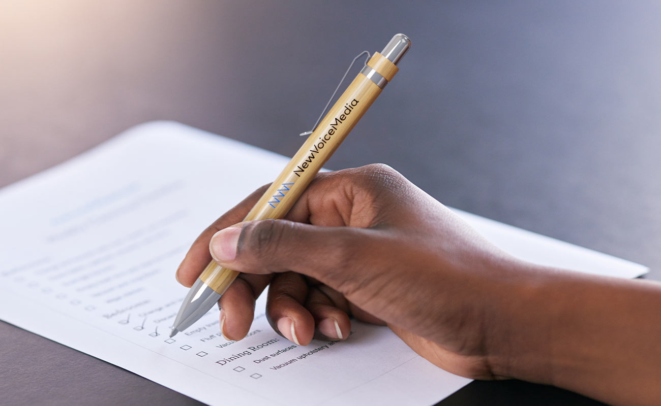 Essence - Bamboo Pens with Logo gallery thumbnail