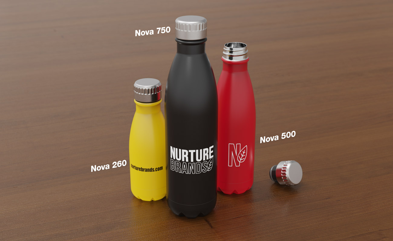 Nova - Branded Water Bottles Logo gallery thumbnail