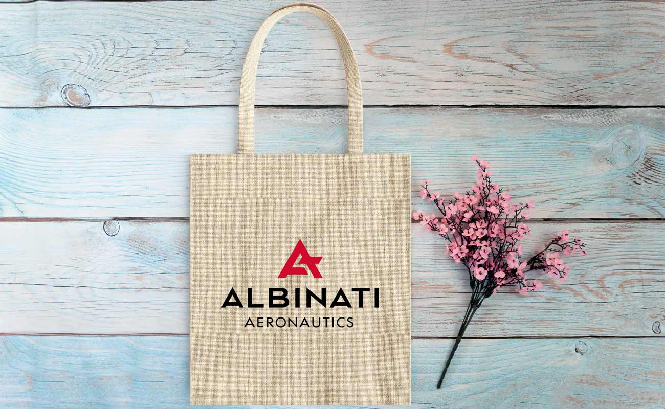 Spirit - Jute Tote Bags Branded gallery thumbnail