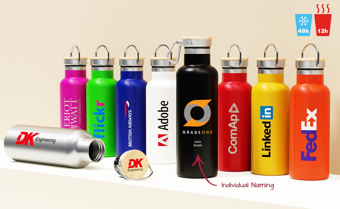 Traveler - Water Bottles in Bulk with Logo