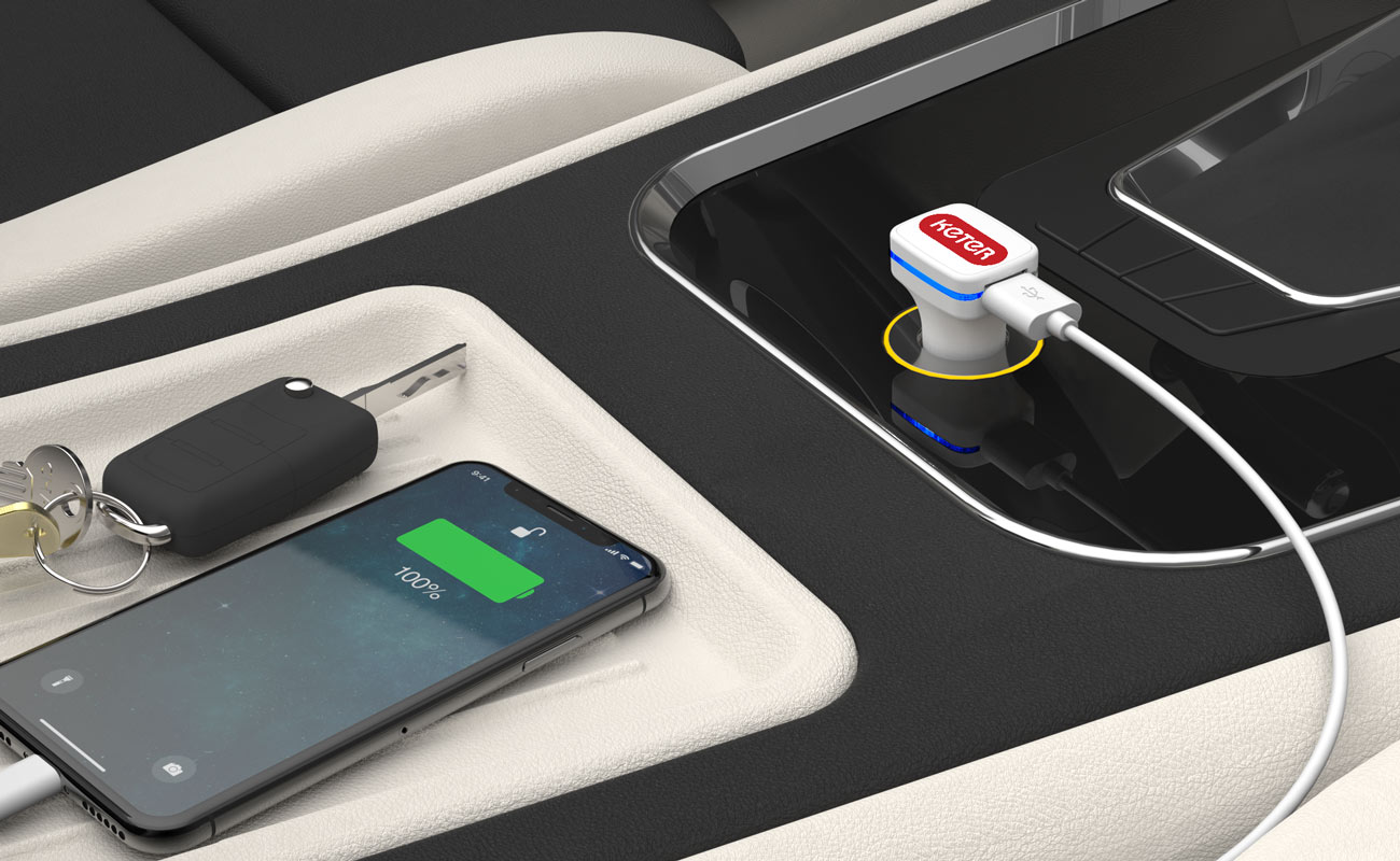 Vista - Car Charger Promotional Item gallery thumbnail