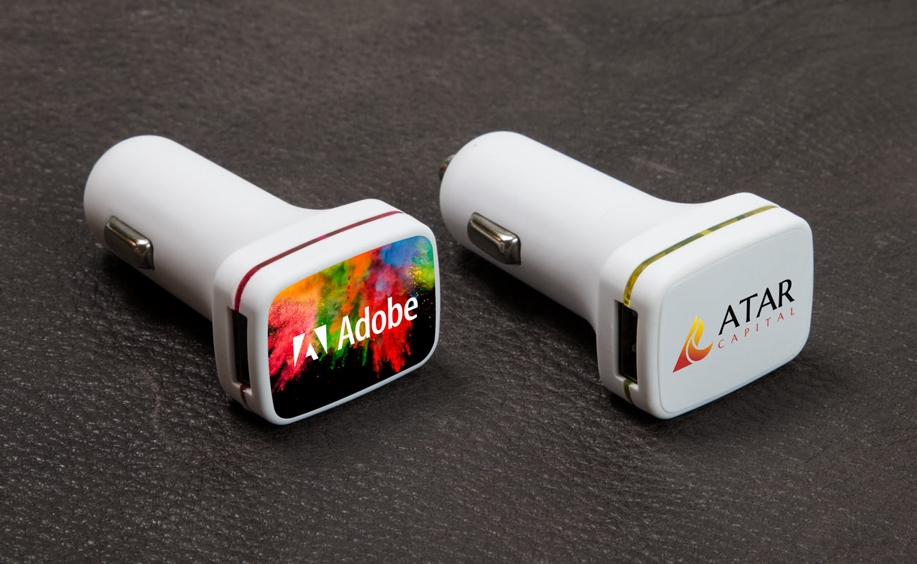 Vista - USB Car Charger Promotional Item gallery thumbnail