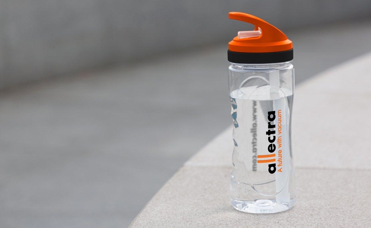 Wave - Plastic Water Bottles with Logo gallery thumbnail